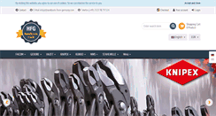 Desktop Screenshot of handtools-from-germany.com